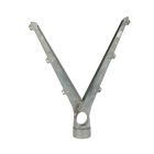 Aluminium 2 x 3-wire "Y"-shaped barbed wire arm 60°