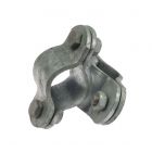 Welded Crossover Clamp, hot-dip galvanised