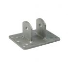 Tube wall support, hot-dip galvanized