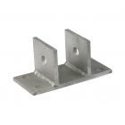 Tube wall support narrow, hot-dip galvanised