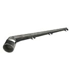 A single aluminium 45-degree barbed wire arm fitting featuring three wire slots for secure perimeter fencing installations on posts.
