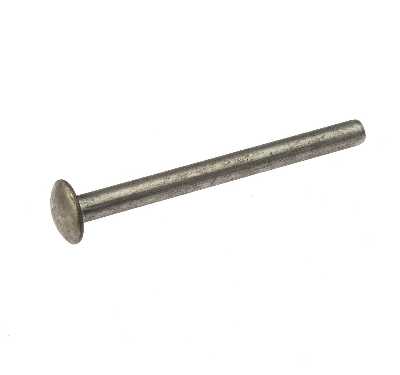 A single Grade 304 stainless steel end pin featuring a rounded mushroom head and a smooth cylindrical shaft.
